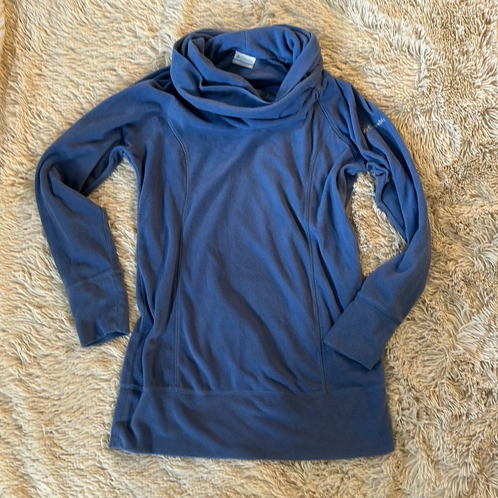 Columbia Women’s Size Medium Blue New Polyester Sweatshirt Longsleeved